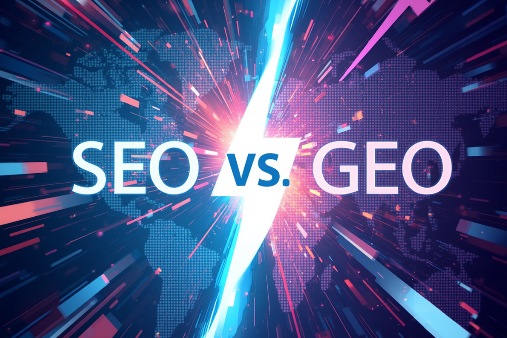 SEO vs GEO: what every B2B marketer needs to understand now